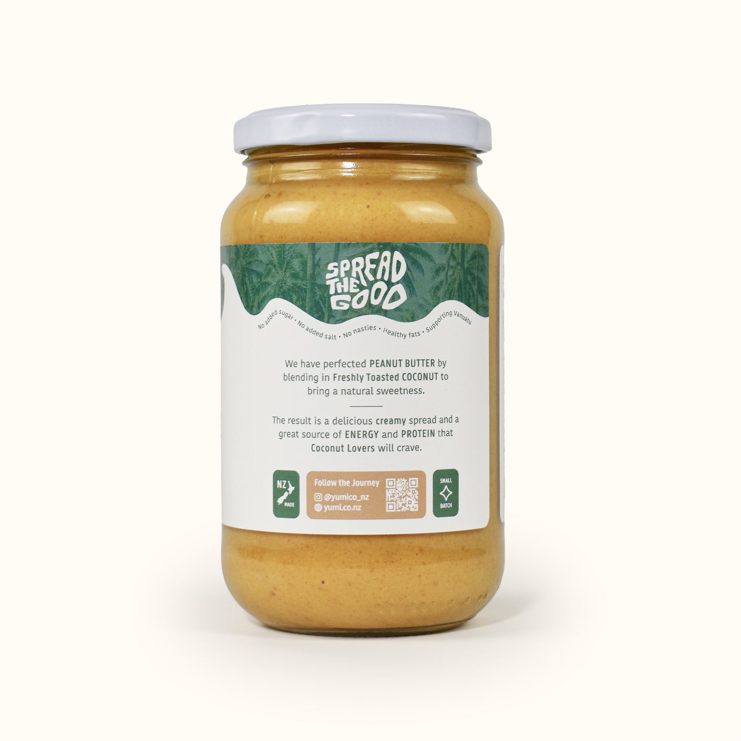 Smooth Coconut Peanut Butter - 200g